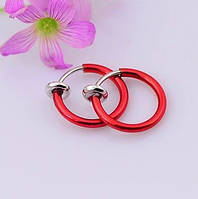Пірсинг Кільце Обманка для Носа, Вуха, Губи Кліпса Колечко