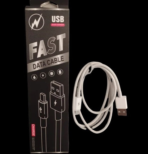 Кабель FAST CHARGE Micro USB для Зарядки і Передачі Даних