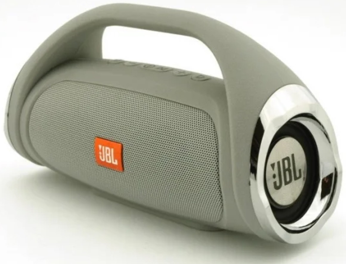 Портативна бездротова Bluetooth колонка з ліхтариком з MicroSD-картою пам'яті, FM-Radio JBL JND-890 Сірий