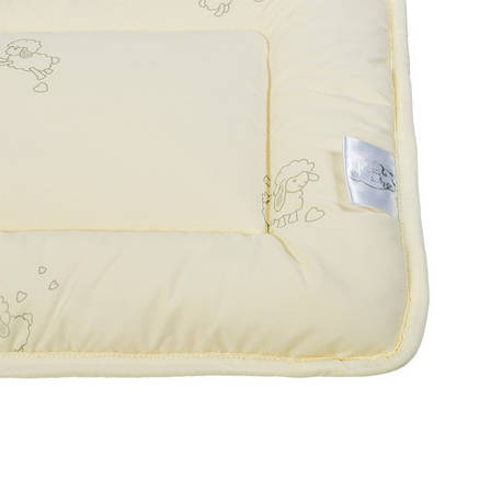 Подушка для новонароджених Ideia Baby Wool 40x60 см мікрофібра/шерстепон арт.8000011046, фото 2