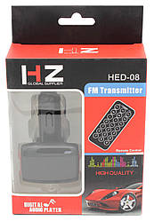 FM Модулятор для Авто HZ HED-08, Bluetooth, MP3, USB, AUX