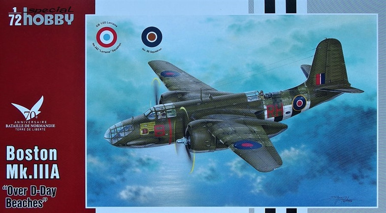 Пластикова модель 1/72 Special hobby 72287 Американський літак Boston Mk.IIIA 'Over D-Day Beaches'