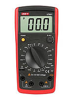 Мультиметр цифровий UNI-T UT-601, вимірювач ємності конденсаторів і опору із захистом