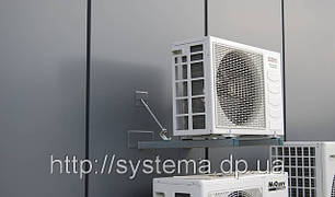 BIS Комплект консолей для настінного монтажу кондиціонерів Clim ISO Strut, 600 мм WALRAVEN, фото 2