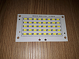 Світлодіод 20 ват під драйвер 30-40V00K Led 40шт. SMD LED 20w 32V 88x51м., фото 6