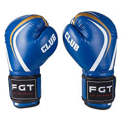Боксерські рукавички сині 10oz CLUB FGT, Flex