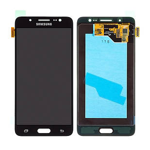 Модуль для Galaxy J5 Samsung J510, черный, дисплей + сенсор