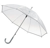 Прозрачный зонт трость Max Comfort полуавтомат