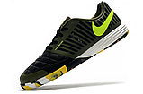 Футзалки Nike Lunar Gato II IC black/green, фото 6
