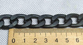 Ланцюжок No7 Чорний матовий