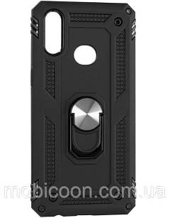 Чохол HONOR Hard Defence Series New Xiaomi Redmi Note 8 Pro магніт + підставка чорний (ксиоми редмі нот 8 про)