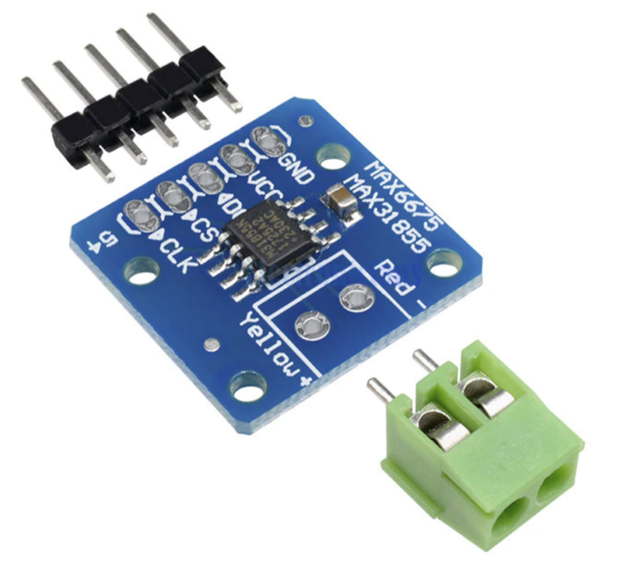 Датчик к-термопари MAX31855 з компенсацією температури холодного спаю, термометр, датчик температури