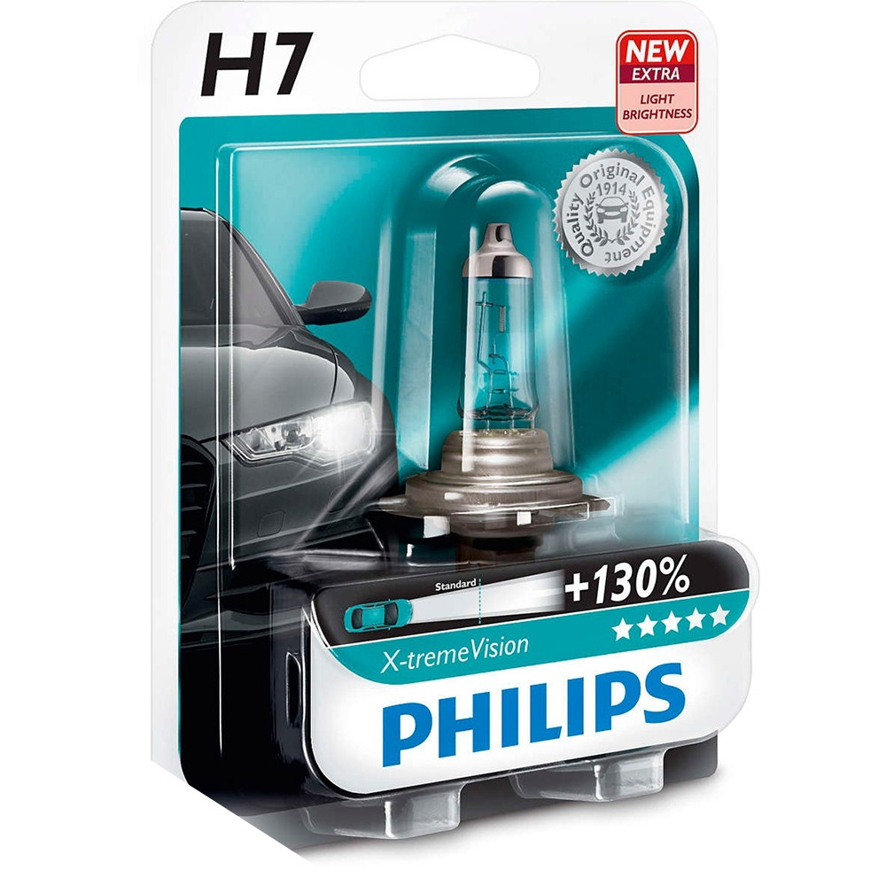 Лампа Н7 12 V 55 W PHILIPS X-tremeVision+130%