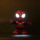 Танцюючий інтерактивний робот Людина Павук, інтерактивна іграшка танцюючий супер герой робот Spiderman, фото 3