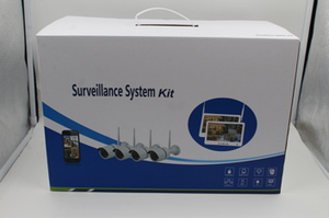 Набір Реєстратор + Камери DVR KIT LCD 13" 1304 WiFi 4ch на 4 камери  (дропшиппінг)