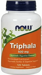 Трифала екстракт Now Foods Triphala 120 tabs, фото 1