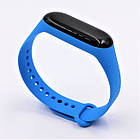 Ремінець Xiaomi Mi Band 3 / 4 "Шкіра" Синій (blue), фото 2