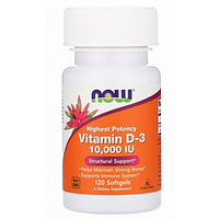 NOW Foods Vitamin D3 10000 120 softgels