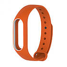 Ремінець Xiaomi Mi Band 2 "Sport" Помаранчево-білий (orange-white), фото 2