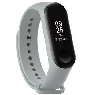 Ремінець Xiaomi Mi Band 3 / 4 Сірий (grey)