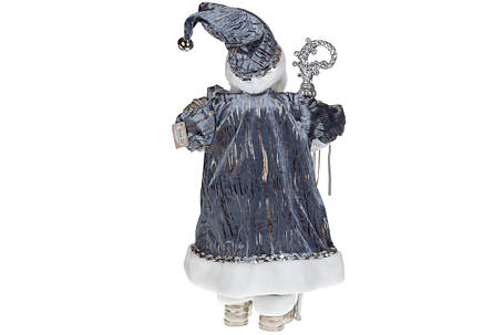 М'яка іграшка Санта 60 см, колір — сіро-блакитний (845-210), фото 2