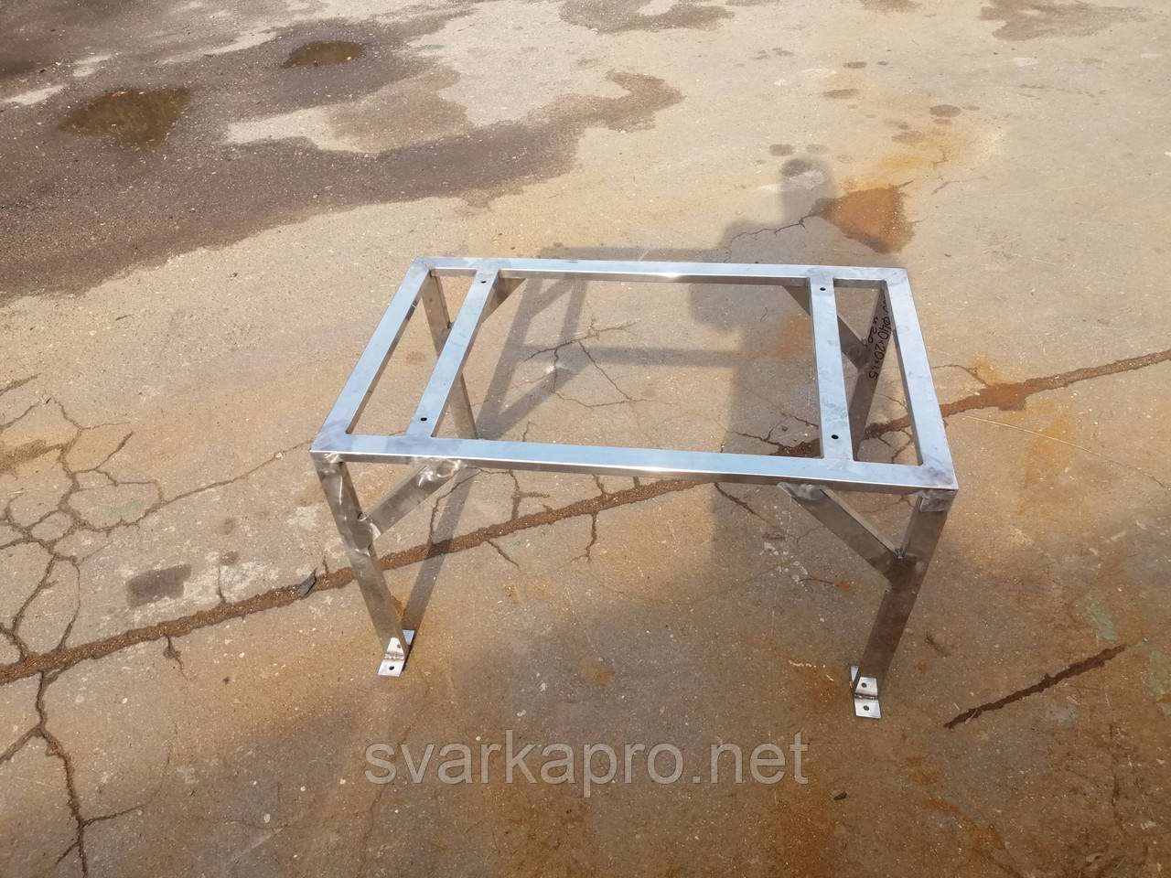 Підставка під кондиціонер 400 мм із нержавіючої сталі, фото 1