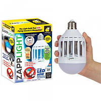 Светодиодная лампа уничтожитель комаров Zapp Light 2 в 1 Белый (id4)