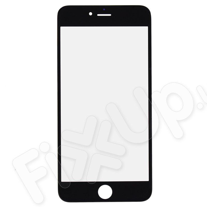 Скло корпусу для iPhone 6 Plus (5.5), колір чорний, оригінал
