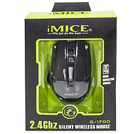 Мышь игровая iMICE G-1700 беспроводная Black