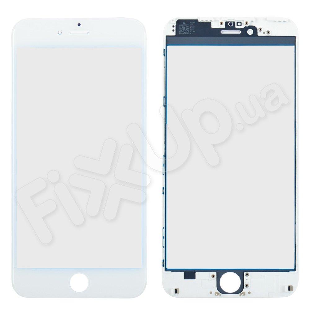 Стекло корпуса с рамкой и OCA для iPhone 6 Plus, цвет белый