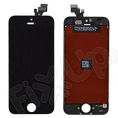 Дисплей iPhone 5 з тачскріном в зборі, колір чорний, Китай високої якості,