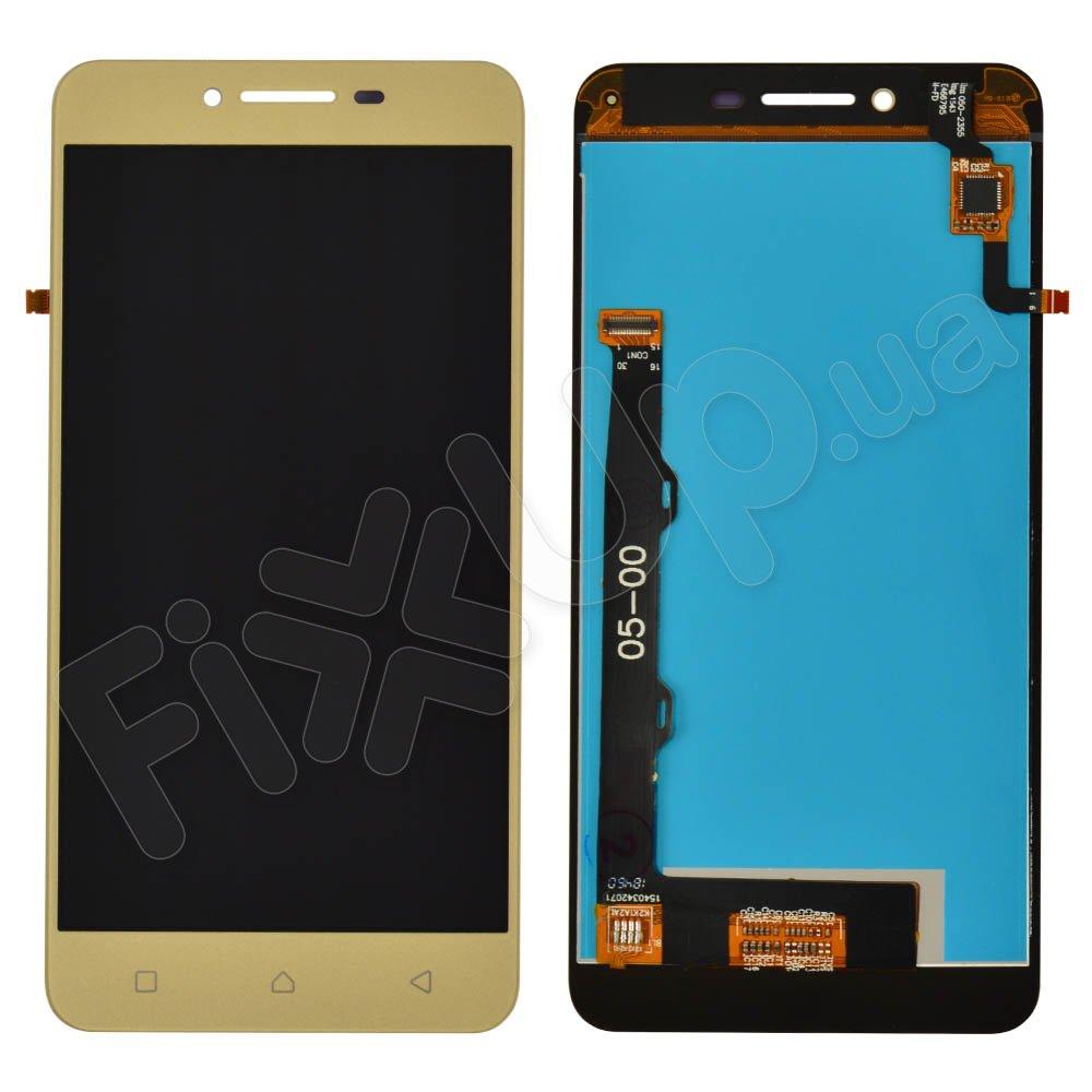 Дисплей Lenovo A6020 Vibe K5 Plus, Lemon 3 (A6020a46) з тачскріном в зборі, колір золотий