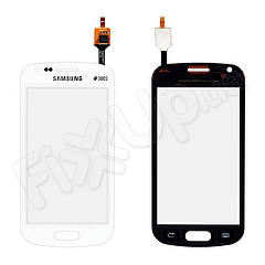 Тачскрін Samsung S7560, s7562 zka, колір білий, Китай високої якості