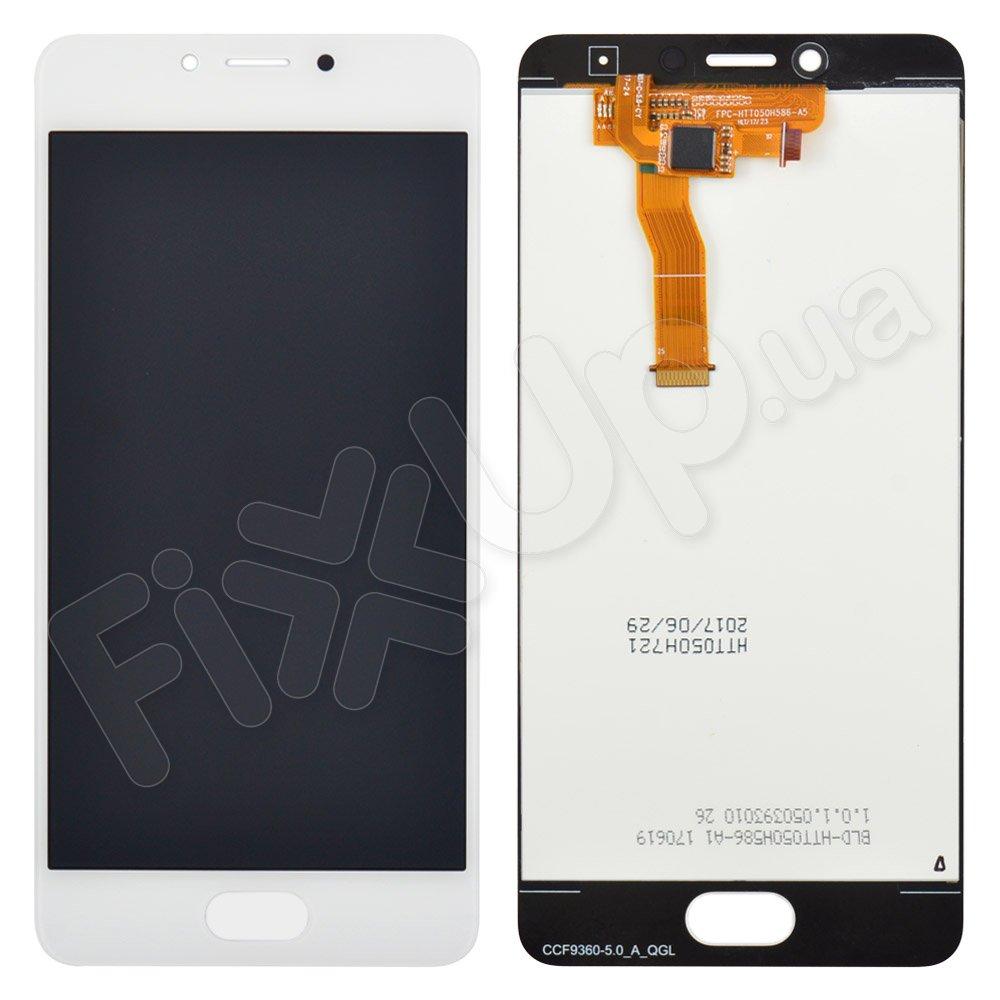 Дисплей Meizu M5C з тачскріном в зборі, колір білий