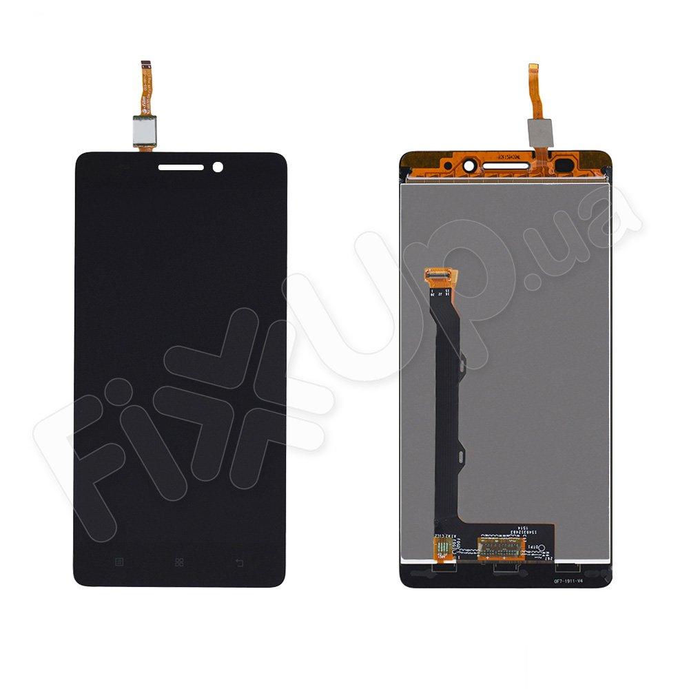 Дисплей Lenovo A7000 з тачскріном в зборі, колір чорний