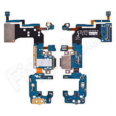 Шлейф для Samsung G950U Galaxy S8, REV 0.7 C, з роз'ємом зарядки і мікрофоном