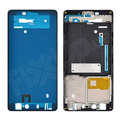 Рамка (середня частина) для Xiaomi Mi4C, колір чорний