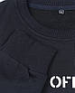 Світшот осінь-зима т синій OFF-WHITE No15 DBLU L (Р) 20-536-003, фото 3