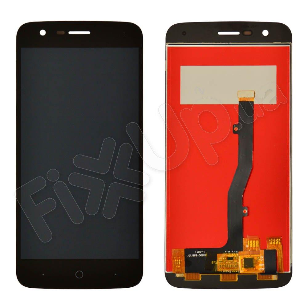 Дисплей для ZTE V8 Lite з тачскріном в зборі, колір чорний