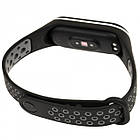 Ремінець Xiaomi Mi Band 3 / 4 "Sport" Чорно-сірий (black-grey), фото 2