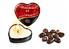 Масажна свічка сердечко Plaisirs Secrets Chocolate (35 мл), фото 6
