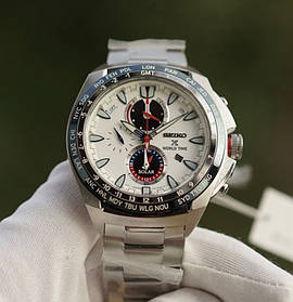 Seiko SSC485P1 Solar Chronograph World Time Sapphire