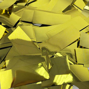 Конфетті Метафан Золото Прямокутники, 500 Г, фото 2