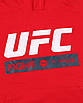 Худі осінь-зима червоний UFC FIGHT з лого Т-2 RED S(Р) 20-471-203, фото 3