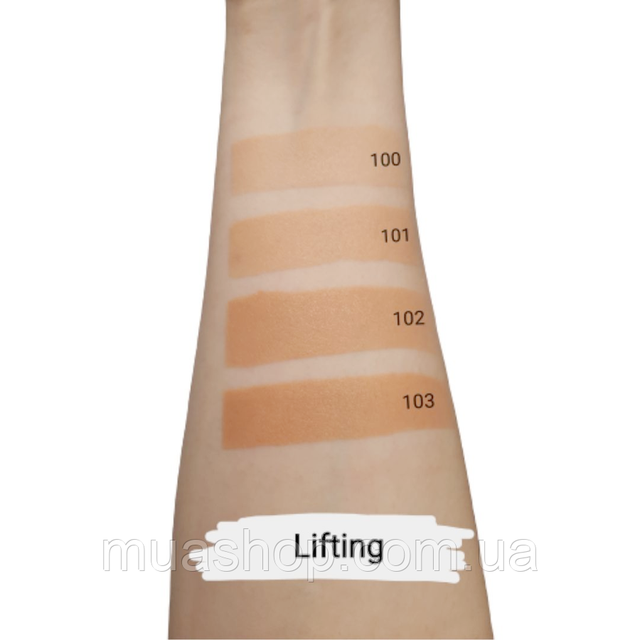 Тональный крем Lifting Foundation Lightweight and Smoothing (103, золотой беж) PAESE, 30 мл - фото 4 - id-p669222186