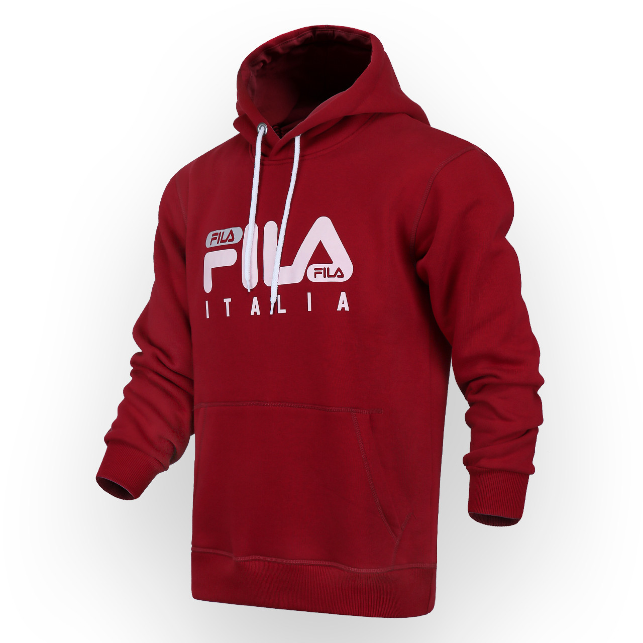 Худі осінь-зима бордо FILA ITALIA з лого Т-2 BOR M(Р) 20-478-203
