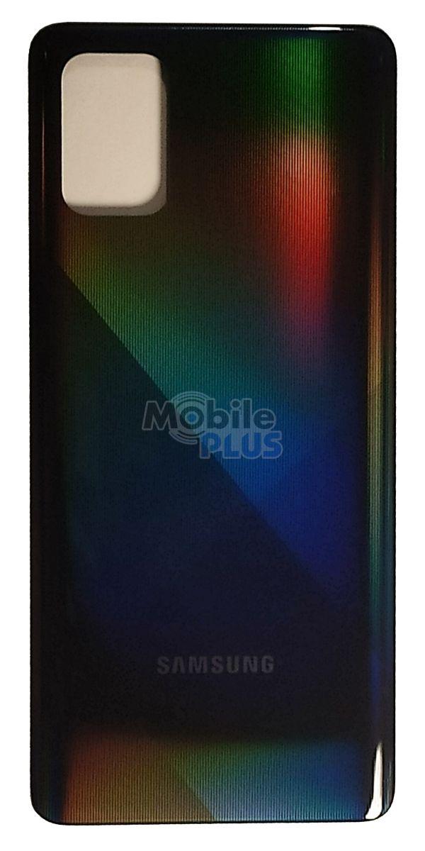 Батарейна кришка для Samsung A715 Galaxy A71 (Black), фото 1