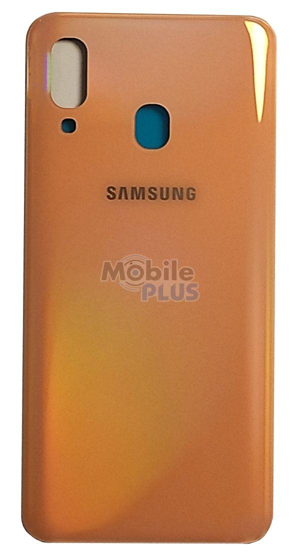 Батарейна кришка для Samsung A405 Galaxy A40 2019 (Coral), фото 1