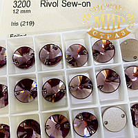 Rivoli Swarovski, 12 mm арт 3200, колір Iris, 1 шт.