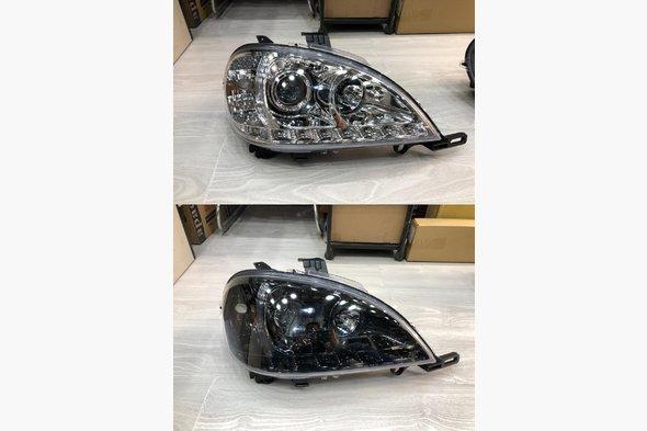 Передня оптика з LED (2 шт.) Mercedes ML W163